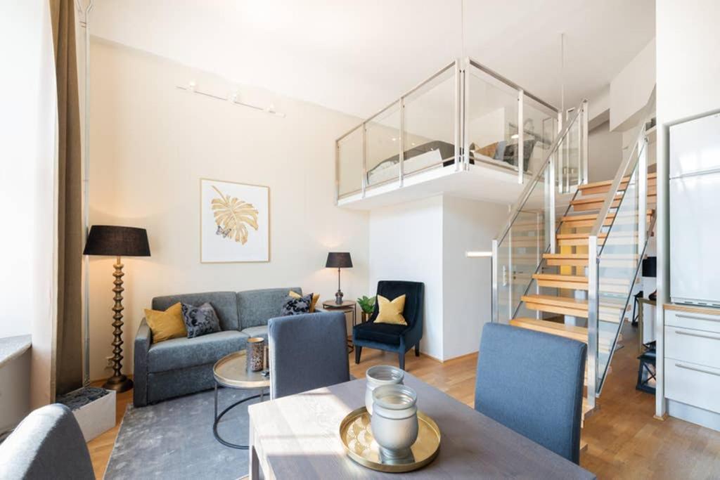 Nordic Host Luxury Apts - Prinsens Gate - Large Mezzanine Studio Oslo Eksteriør billede