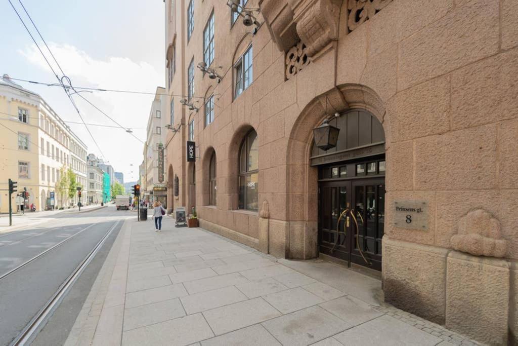 Nordic Host Luxury Apts - Prinsens Gate - Large Mezzanine Studio Oslo Eksteriør billede